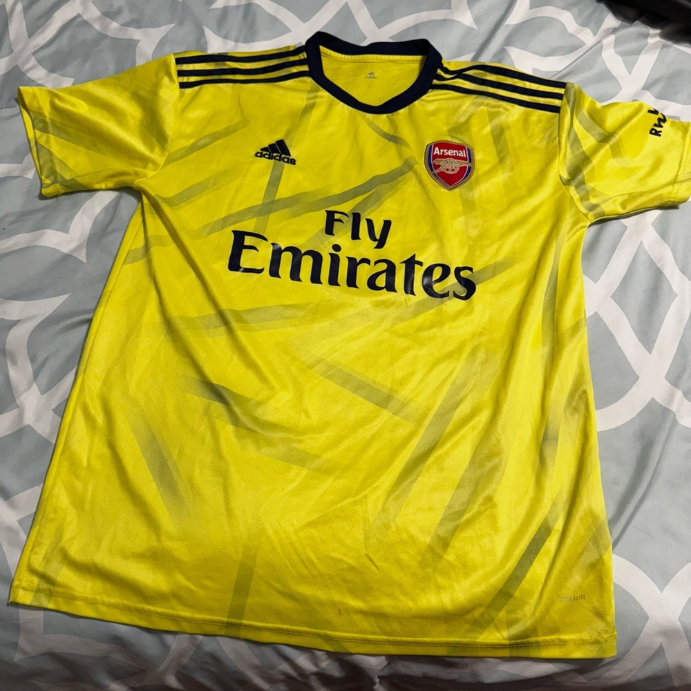 Adidas Arsenal Yellow Jersey